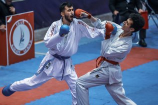مسابقات کاراته گرامیداشت ۳۴۰۰ شهید استان اردبیل برگزار شد