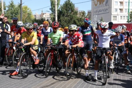مرحله چهارم تور دوچرخه‌سواری ایران – آذربایجان آغاز شد