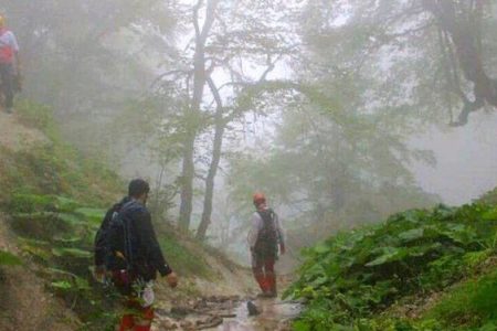 نجات ۴ کوهنورد در ارتفاعات دریاچه سوهای نمین