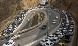 وضعیت جاده‌ها، امروز ۷ اردیبهشت ۱۴۰۳؛ ترافیک سنگین در محور چالوس