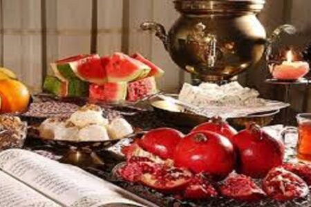آیین سنتی شب یلدا (چیله گئجه سی) در اردبیل