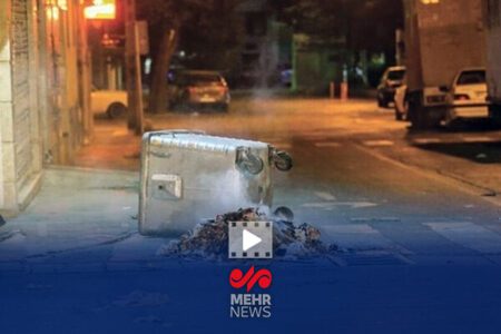 حمله اغتشاشگران در آبدانان ایلام به یک فروشگاه