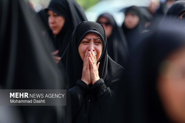 روایت اشک از آستان سیدصدرالدین تا پایتخت؛ اردبیل در مسیر آخرین بدرقه