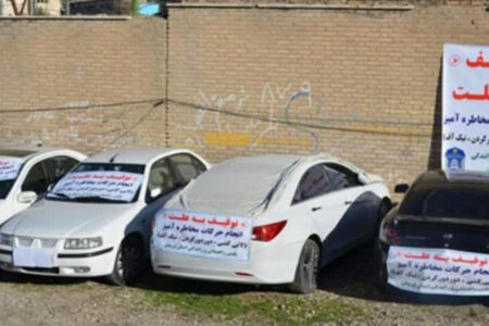 توقیف خودروی ۳۵ راننده هنجارشکن در پارس آباد