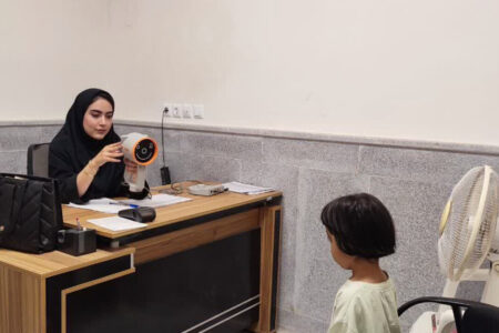 غربالگری بینایی ۱۱۲۵ کودک ۳ تا ۶ ساله در شهرستان پارس‌آباد