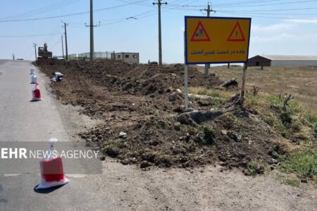آغاز عملیات اجرایی پروژه بهسازی و ارتقای محور نمین–آبی‌بیگلو